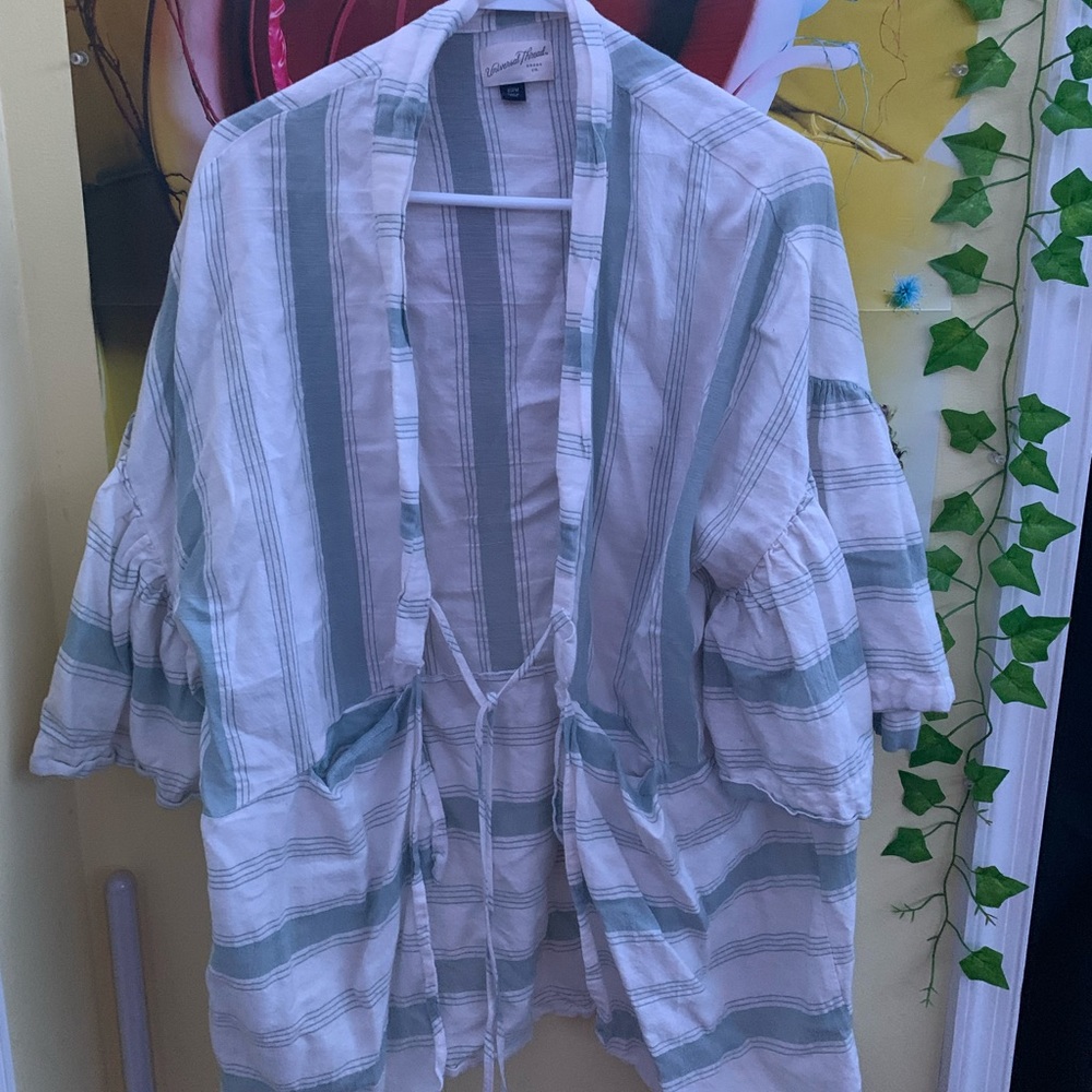 Target Striped Over shirt/ Beach cover up